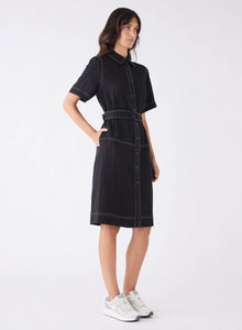 Rebound Dress, Black | Esmaee
