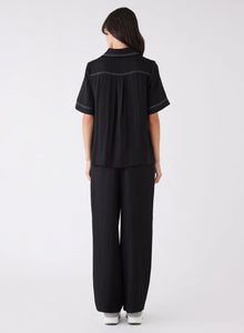 Rebound Shirt, Black | Esmaee