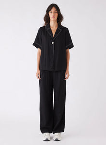 Rebound Shirt, Black | Esmaee