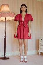 Load image into Gallery viewer, Devon Mini Dress Red | Lovaan