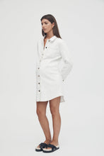 Load image into Gallery viewer, Rome Denim Shirtdress White / Legoe Heritage
