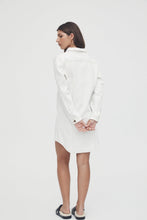 Load image into Gallery viewer, Rome Denim Shirtdress White / Legoe Heritage