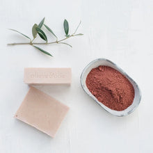 Load image into Gallery viewer, Rose Geranium &amp; Pink Clay Soap 3 Pack | Olieve &amp; Olie