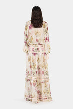 Load image into Gallery viewer, Dahkia Silk Maxi Dress Fleur De Lune / Hansen and Gretel