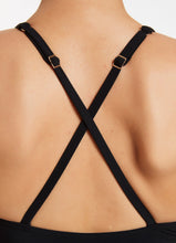 Load image into Gallery viewer, Jetset Twist Front Backcross Black | Jets Australia