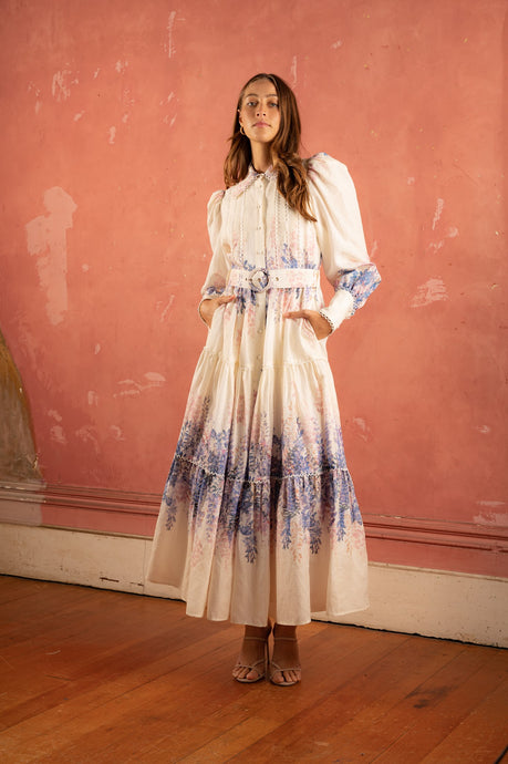 Aurelie Maxi Dress Wisteria Dreams | St Armont
