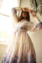 Load image into Gallery viewer, Aurelie Maxi Dress Wisteria Dreams |Saint Armont