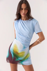 Zinnia Mesh Mini Dress | Sovere Studio