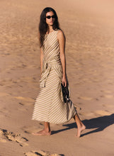 Load image into Gallery viewer, Sahara Maxi Dress, Sage Stripe | Esmaee