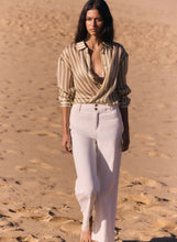 Load image into Gallery viewer, Sahara Shirt, Sage Stripe | Esmaee