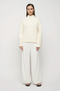 Lowell Chunky Knit Ecru | Friend of Audrey
