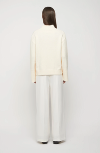 Lowell Chunky Knit Ecru | Friend of Audrey