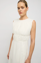 Load image into Gallery viewer, Lilibert Linen Dress White / Friend of Audrey