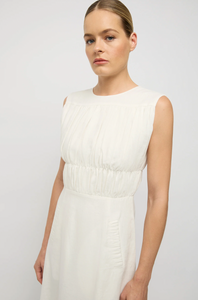 Lilibert Linen Dress White / Friend of Audrey