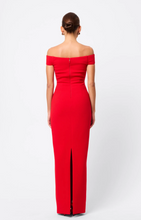 Load image into Gallery viewer, Modernist Maxi Dress, Red | Mossman