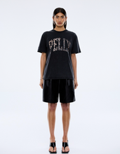 Load image into Gallery viewer, Leopard Collegiate Tee, Vintage Black | Ena Pelly