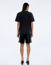 Load image into Gallery viewer, Leopard Collegiate Tee, Vintage Black | Ena Pelly
