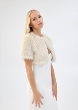 Load image into Gallery viewer, Wings Bolero, Caramel | Unreal Fur