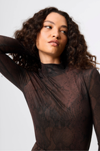 Load image into Gallery viewer, Siren Long Sleeve Top Snake Print | Mossman