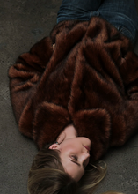 Load image into Gallery viewer, Courage Jacket Ginger | Unreal Fur