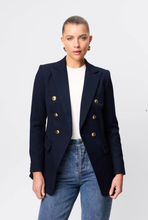 Load image into Gallery viewer, Legacy Blazer, Black &amp; Navy | Mossman
