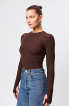 Load image into Gallery viewer, Brooklyn Top, Chocolate | Morrison