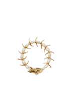 Load image into Gallery viewer, Calypso Pearl Fish Bracelet | Alemais