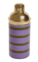 Load image into Gallery viewer, Wisteria Lane Stripe Resin Cocktail Shaker One Size | Kip &amp; Co