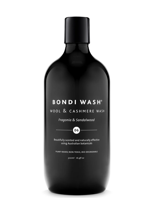 Bondi Wash Wool & Cashmere Wash, 500ml Fragonia & Sandalwood