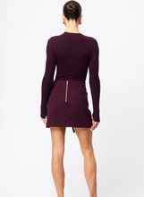 Load image into Gallery viewer, On My Way Mini Skirt, Cherry | Mossman
