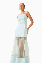 Load image into Gallery viewer, Marcella Strapless Gown in Blue | Elliatt