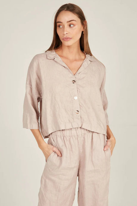 Island Shirt Dove / Primness