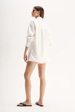 Load image into Gallery viewer, Carter White Cotton Shirt / Elka