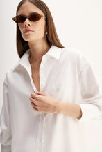 Load image into Gallery viewer, Carter White Cotton Shirt / Elka