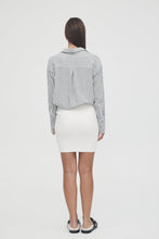 Load image into Gallery viewer, Atlas Shirt (Vertical Charcoal Strip) / Logoe Heritage