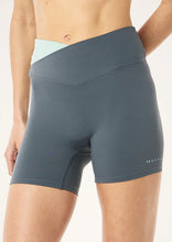 Load image into Gallery viewer, Wander 5&quot; Bike Shorts, Thunder/Dusty Mint | P E Nation