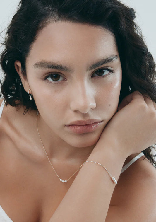 Mini Pearl Bracelet Silver | Saint Valentine