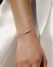 Load image into Gallery viewer, Mini Pearl Bracelet Silver | Saint Valentine