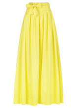 Load image into Gallery viewer, Tie Up Maxi Skirt Sulphur / SWF