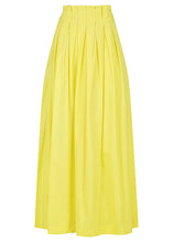Load image into Gallery viewer, Tie Up Maxi Skirt Sulphur / SWF
