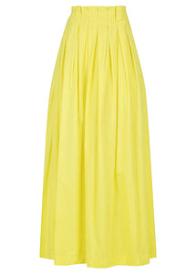 Tie Up Maxi Skirt Sulphur / SWF