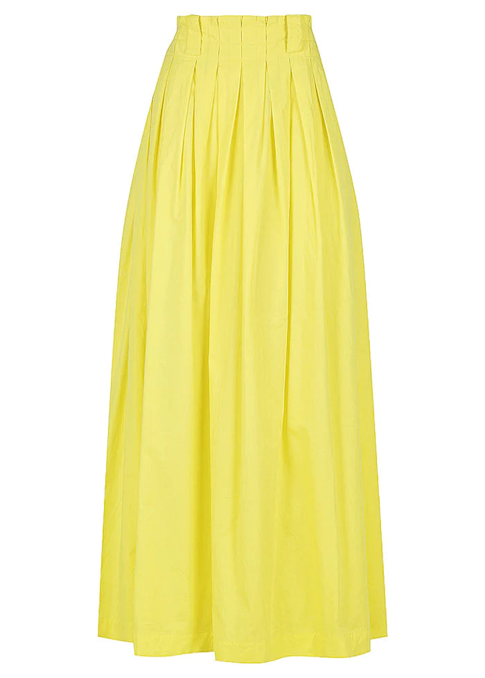 Tie Up Maxi Skirt Sulphur / SWF