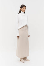 Load image into Gallery viewer, Glou Maxi Skirt Stone / Friend of Audrey