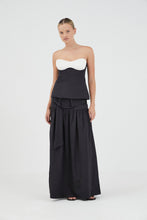Load image into Gallery viewer, Elysian Belted Maxi Skirt Black / Third Form