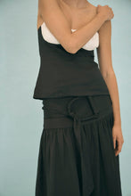 Load image into Gallery viewer, Elysian Belted Maxi Skirt Black / Third Form
