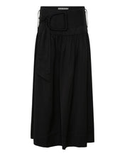 Load image into Gallery viewer, Elysian Belted Maxi Skirt Black / Third Form