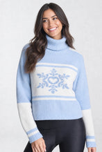 Load image into Gallery viewer, Snowflake on my Heart Blue Knit | Snuxe