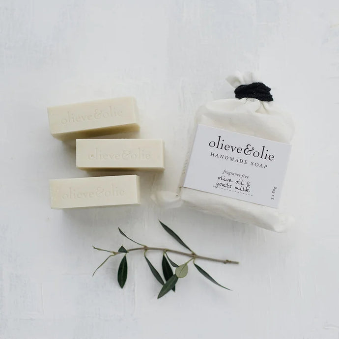 Soap 3 Pack Lemon Myrtle & Poppy seed / Olieve & Olie
