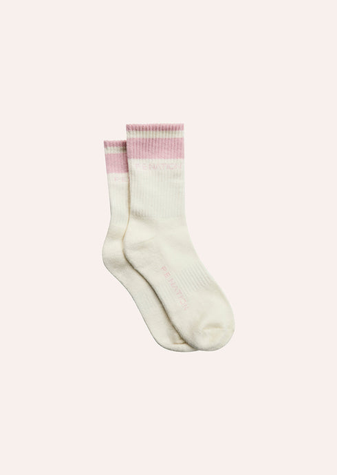 Homage Sock Whisper White /Chalk Pink / PE Nation