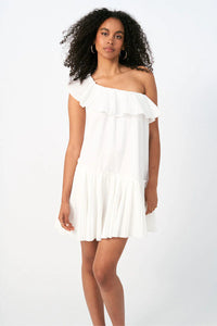 Bliss Swing Dress, White | Sovere